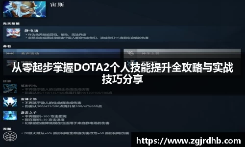 从零起步掌握DOTA2个人技能提升全攻略与实战技巧分享