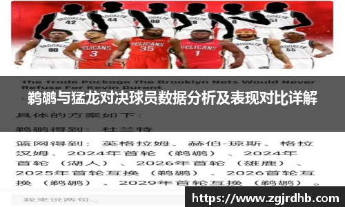 鹈鹕与猛龙对决球员数据分析及表现对比详解